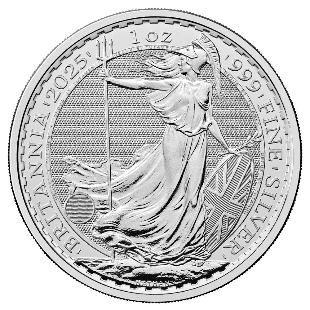 1oz 2025 Silver Brittania