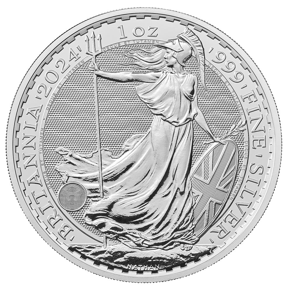 1oz 2024 Silver Britannia